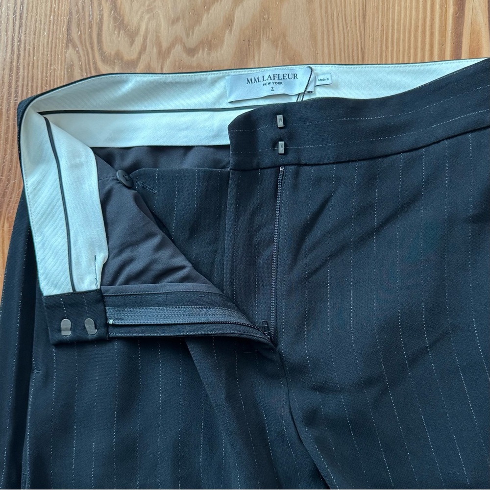 MM. Lafleur Zhou Culotte in Faded Stripe - Picture 8 of 15